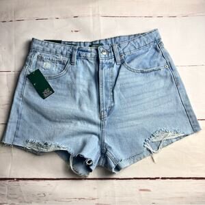Wild Fable Women's Highest Rise Cutoff  Frayed Hem Distressed Jean Shorts Sz 10